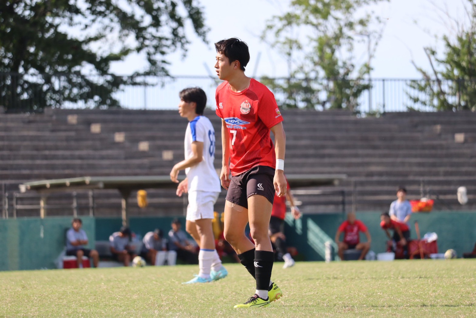 日本文理大学サッカー部 トレーニングウェア ユニフォームに続いてトレーニングウェアも #コシノジュンコ 様