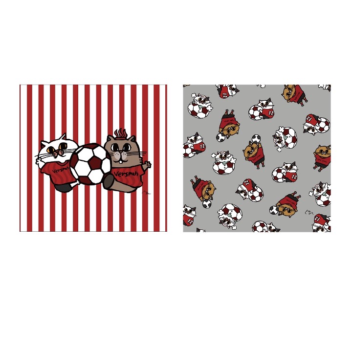 切り絵クリエイターKENさんコラボハンドタオル